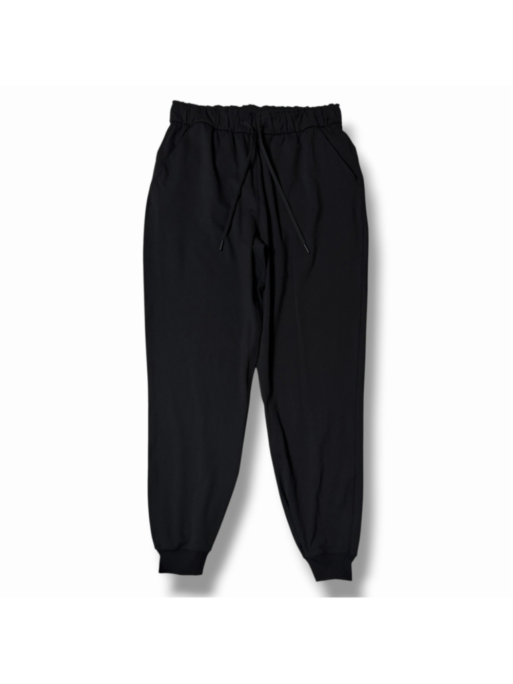 Lululemon Stretch High Rise Jogger Full Length LW5DQDS Womens 10 Black